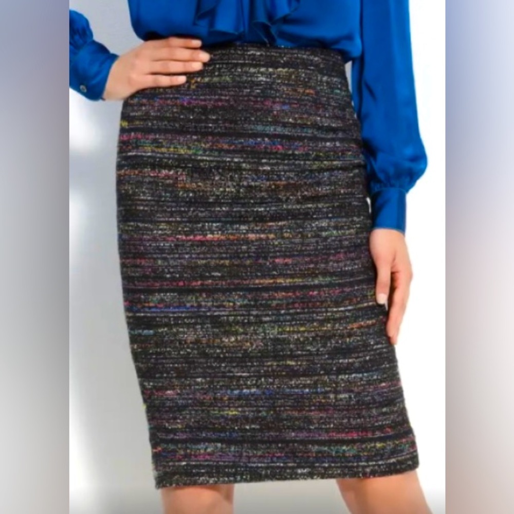 Rachel Roy Tweed Pencil Skirt- size 14